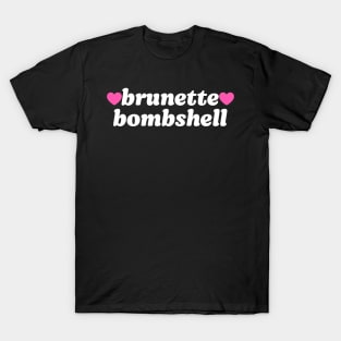 brunette bombshell Funny T-Shirt